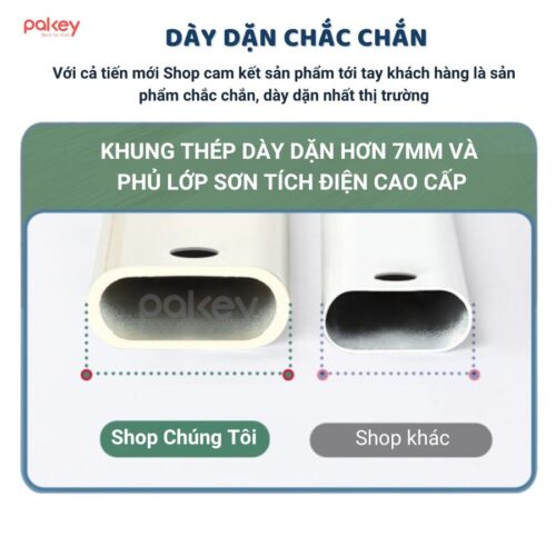 Thanh chắn giường Pakey LC1 màu ghi