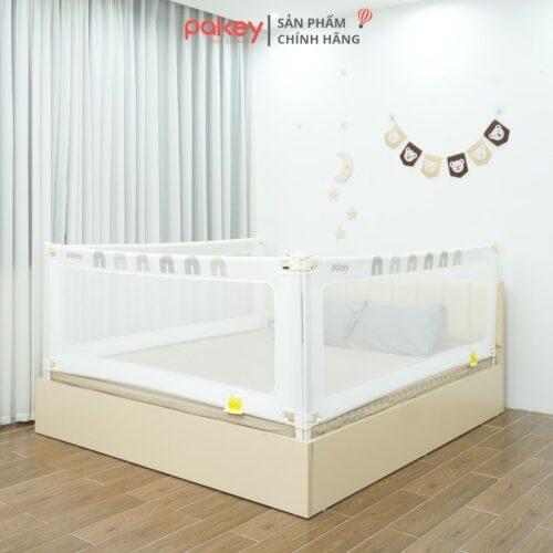 Combo thanh chắn giường 1m6x1m8 Pakey