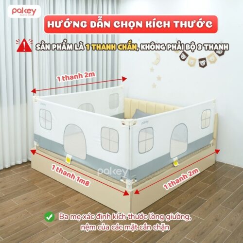 thanh chắn giường G600-C