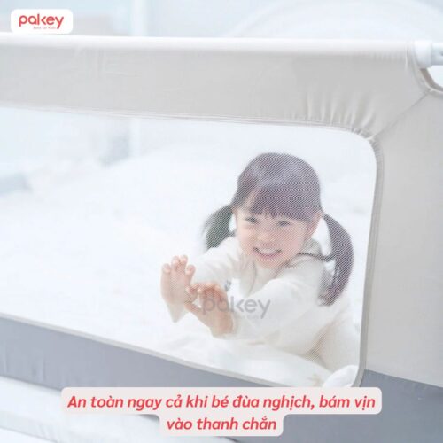 Thanh chắn giường SB2 Premium màu ghi 10 Thanh chắn giường SB2 Premium màu ghi