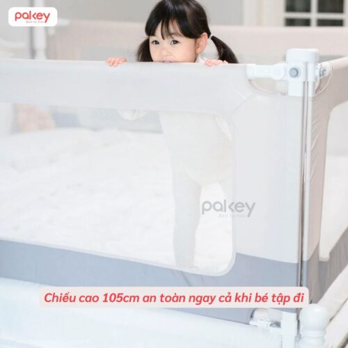 Thanh chắn giường SB2 Premium màu ghi 9 Thanh chắn giường SB2 Premium màu ghi