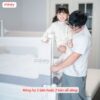 Thanh chắn giường SB2 Premium màu ghi