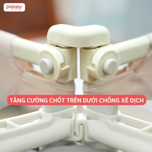 Thanh chắn giường Pakey SB2 Premium màu trắng 14 Thanh chắn giường Pakey SB2 Premium màu trắng