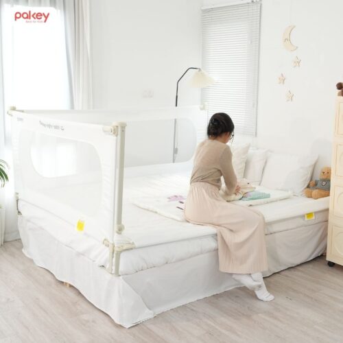 Thanh chắn giường Pakey SB2 Premium màu trắng 10 Thanh chắn giường Pakey SB2 Premium màu trắng