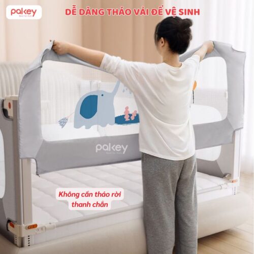 Thanh chắn giường Pakey SV1 Premium màu ghi
