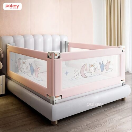 Thanh chắn giường Pakey SV1 Premium màu hồng