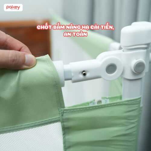 Thanh chắn giường Pakey S1 nâng cấp màu xanh lá 13 Thanh chắn giường Pakey S1 nâng cấp màu xanh lá