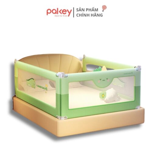 thanh chắn giường Pakey S1 nâng cấp màu xanh lá