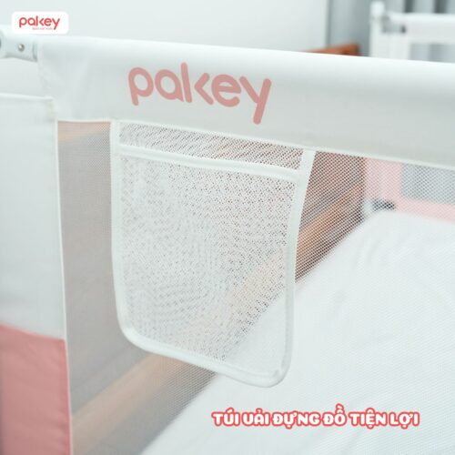 Thanh chắn giường Pakey S1 nâng cấp màu hồng