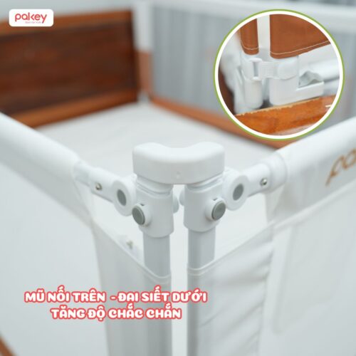 Thanh chắn giường Pakey S1 nâng cấp màu nâu 13 Thanh chắn giường Pakey S1 nâng cấp màu nâu