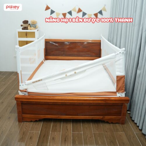 Thanh chắn giường Pakey S1 nâng cấp màu nâu 10 Thanh chắn giường Pakey S1 nâng cấp màu nâu