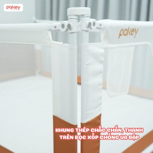 Thanh chắn giường Pakey S1 nâng cấp màu nâu 12 Thanh chắn giường Pakey S1 nâng cấp màu nâu
