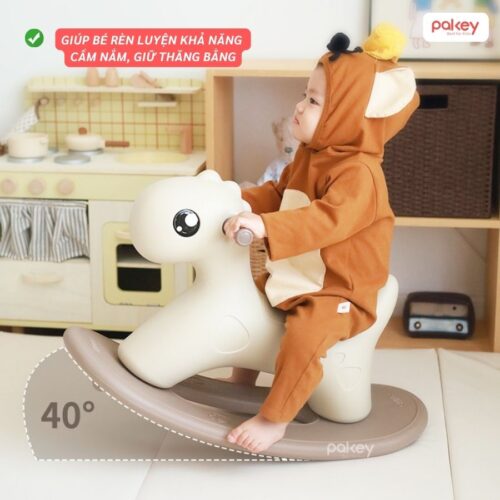 Ngựa bập bênh Pakey RH01 10 Bập bênh cho bé Pakey RH01