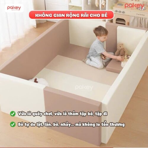 Bumper bed - Quây da PU Pakey P-Bum2 14 Quây Bumper da PU cao cấp Pakey P-Bum2