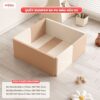 Bumper bed - Quây da PU cao cấp Pakey P-Bum1 20 Quây Bumper - Quây bóng cho bé chất liệu da PU cao cấp