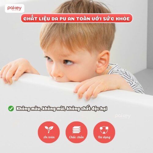 Bumper bed - Quây da PU Pakey P-Bum2 15 Quây Bumper da PU cao cấp Pakey P-Bum2