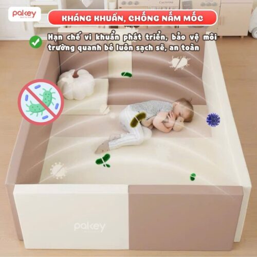 Bumper bed - Quây da PU Pakey P-Bum2 16 Quây Bumper da PU cao cấp Pakey P-Bum2