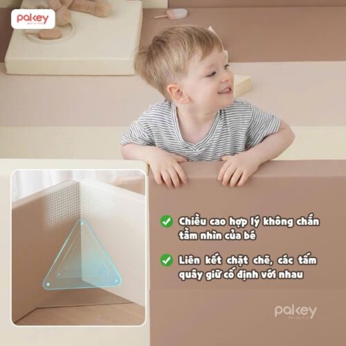 Bumper bed - Quây da PU Pakey P-Bum2 23 Quây Bumper da PU cao cấp Pakey P-Bum2