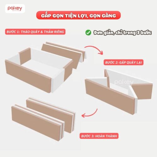 Bumper bed - Quây da PU Pakey P-Bum2 22 Quây Bumper da PU cao cấp Pakey P-Bum2