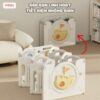 Quây cũi nhựa gấp gọn Happy Boat QN05 17 Quây cũi nhựa gấp gọn Happy Boat QN05