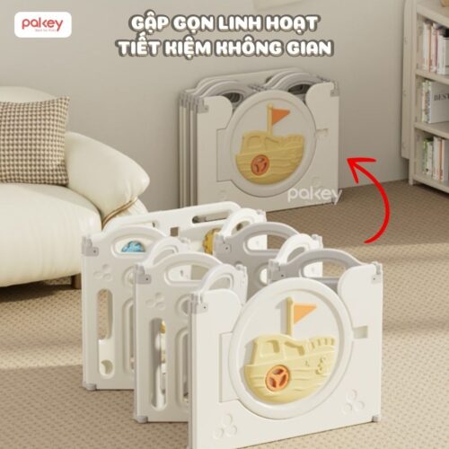 Quây cũi nhựa gấp gọn Happy Boat QN05 15 Quây cũi nhựa gấp gọn Happy Boat QN05
