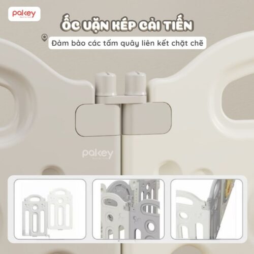 Quây cũi nhựa gấp gọn Happy Boat QN05 16 Quây cũi nhựa gấp gọn Happy Boat QN05