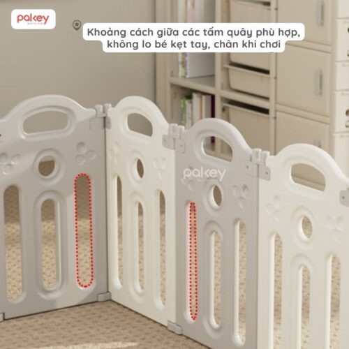 Quây cũi nhựa gấp gọn Happy Boat QN05 19 Quây cũi nhựa gấp gọn Happy Boat QN05