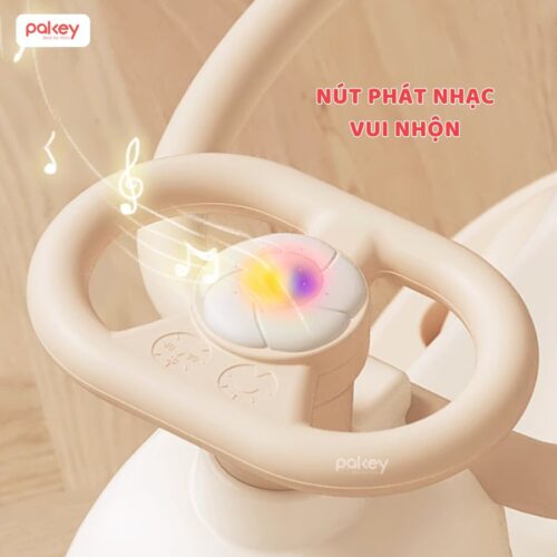 Set bập bênh liên hoàn kèm cầu trượt RH04 33 Set vận động liên hoàn 6in1 cho bé Pakey