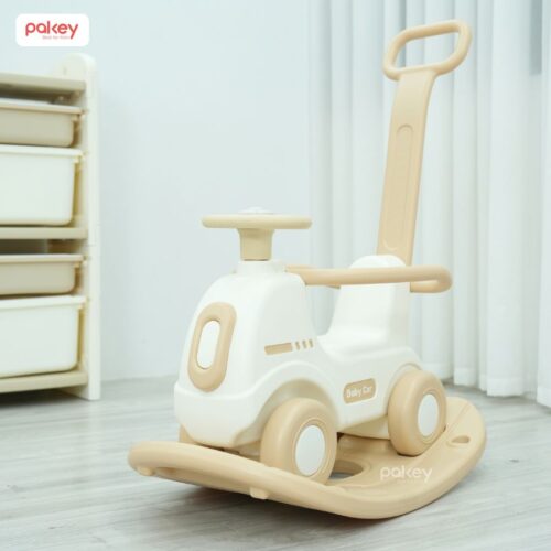 Set bập bênh liên hoàn kèm cầu trượt RH04 45 Set vận động liên hoàn 6in1 cho bé Pakey