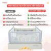 Thanh chắn giường Pakey NS2 nâng cấp