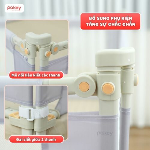 Thanh chắn giường Pakey NS2 nâng cấp