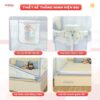 Thanh chắn giường Pakey NS2 nâng cấp