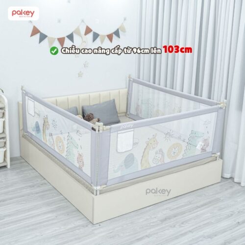 Thanh chắn giường Pakey NS2 nâng cấp