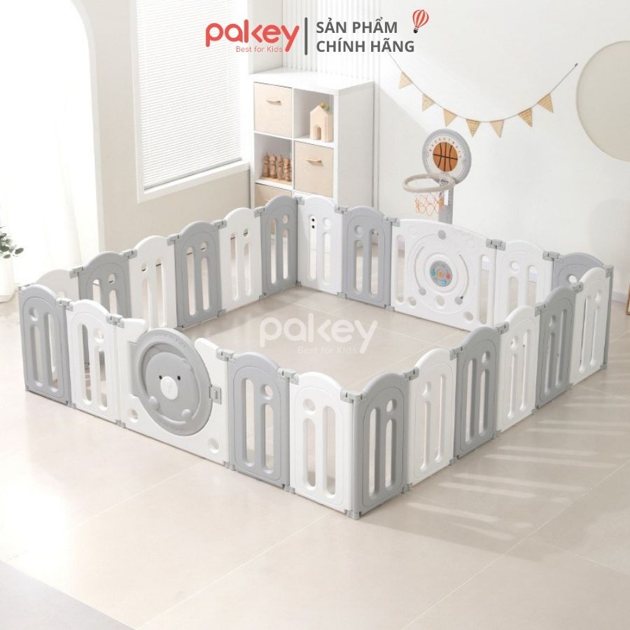 Quây cũi nhựa gấp gọn Funny Bear QN04 Quây cũi nhựa gấp gọn Funny Bear QN04