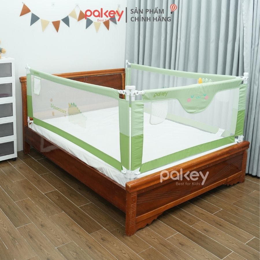 Thanh chắn giường Pakey S1 nâng cấp màu xanh lá Thanh chắn giường Pakey S1 nâng cấp màu xanh lá