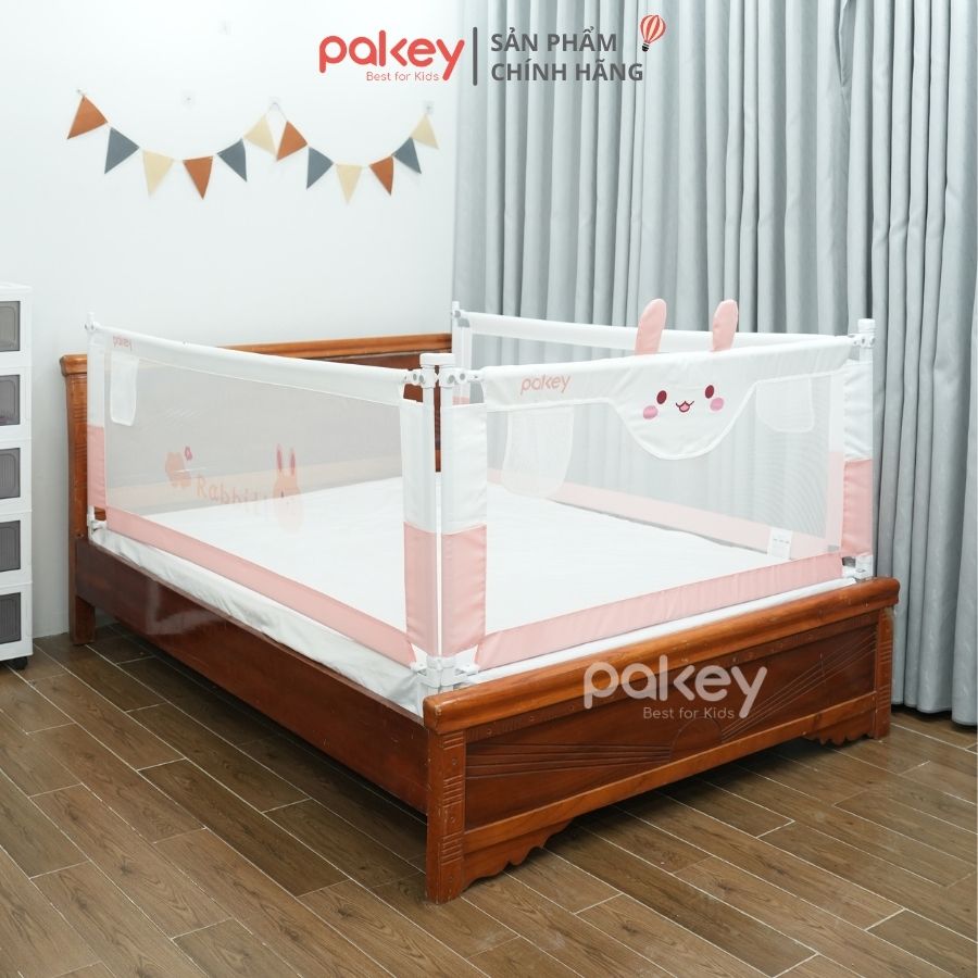 Thanh chắn giường Pakey S1 nâng cấp màu hồng Thanh chắn giường Pakey S1 nâng cấp màu hồng