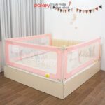 Thanh chắn giường Pakey SV1 Premium màu hồng