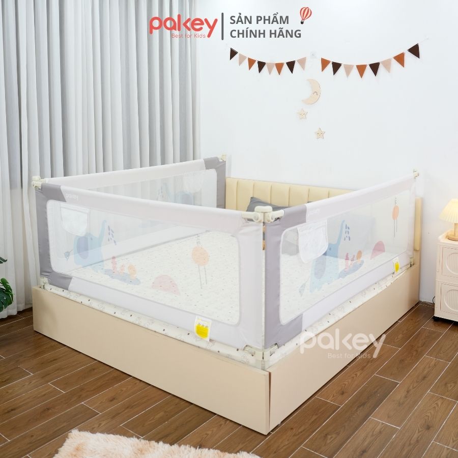 Thanh chắn giường Pakey SV1 Premium màu ghi Thanh chắn giường Pakey SV1 Premium màu ghi