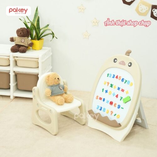 Bảng vẽ cho bé Pakey Gà Nâu