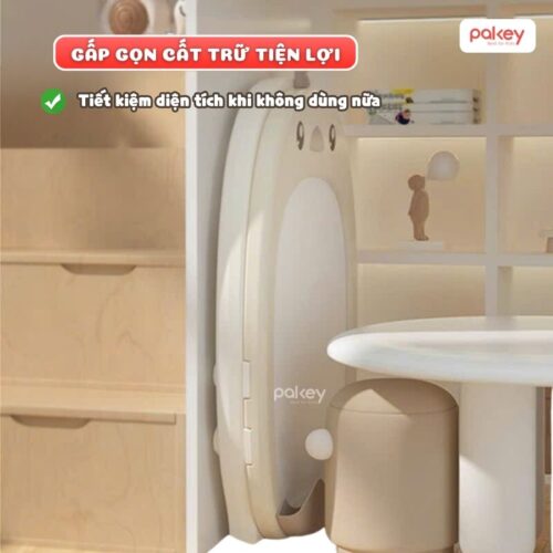 Bảng vẽ cho bé Pakey Gà Nâu