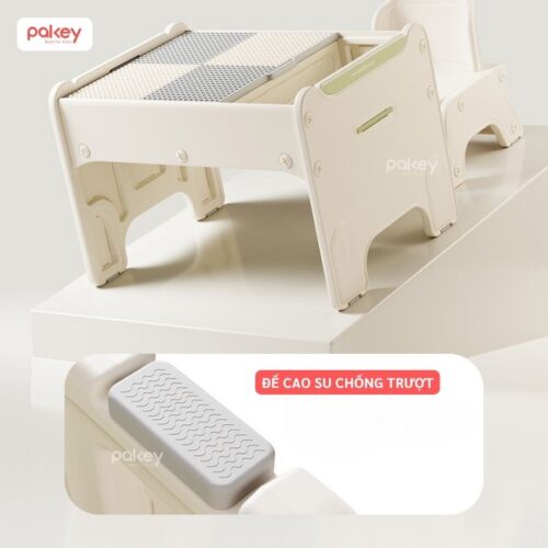 Bộ bàn học kết hợp bàn lego Pakey F22 28 Bộ bàn ghế lego cho bé Pakey F22