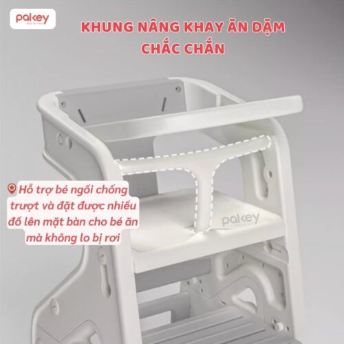 Ghế ăn dặm đa năng Pakey C004