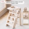 Ghế tự lập 2in1 kiêm ghế ăn dặm Pakey C003