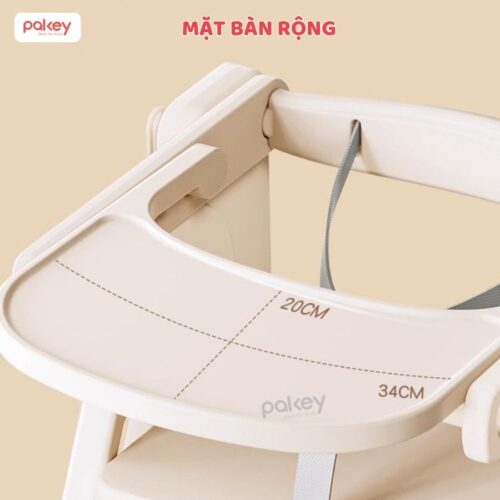 Ghế ăn dặm kiêm thang đứng bếp cho bé Pakey C003 23 Ghế tự lập 2in1 kiêm ghế ăn dặm Pakey C003