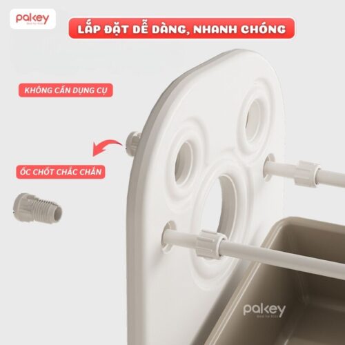 Kệ để đồ đa năng cho bé Mickey Pakey E004 16 Kệ để đồ đa năng cho bé Mickey Pakey E004