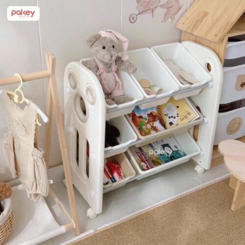 Kệ để đồ đa năng cho bé Mickey Pakey E004 23 Kệ để đồ đa năng cho bé Mickey Pakey E004