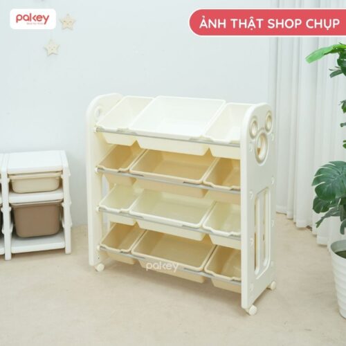 Kệ để đồ đa năng cho bé Mickey Pakey E004 27 Kệ để đồ đa năng cho bé Mickey Pakey E004