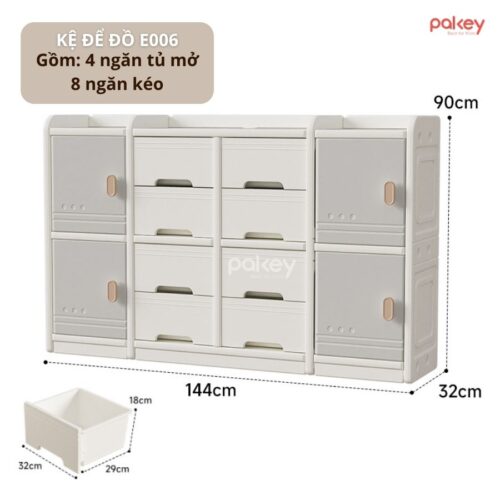 Tủ kệ để đồ đa năng Pakey