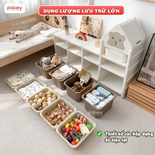Kệ đựng đồ đa năng cho bé Pakey E001 24 Kệ đựng đồ đa năng cho bé Pakey E001