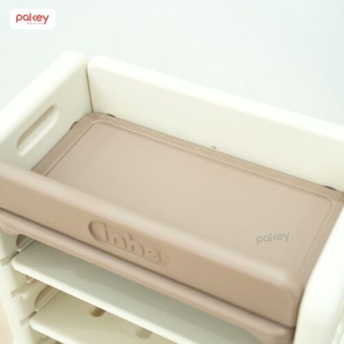 Kệ sách cho bé họa tiết cá sấu Pakey GS05